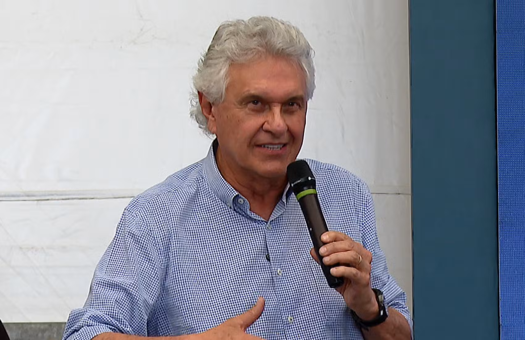 Caiado diz que Lula e Flávio evitam debates: 'Muito a esconder e pouco a mostrar'