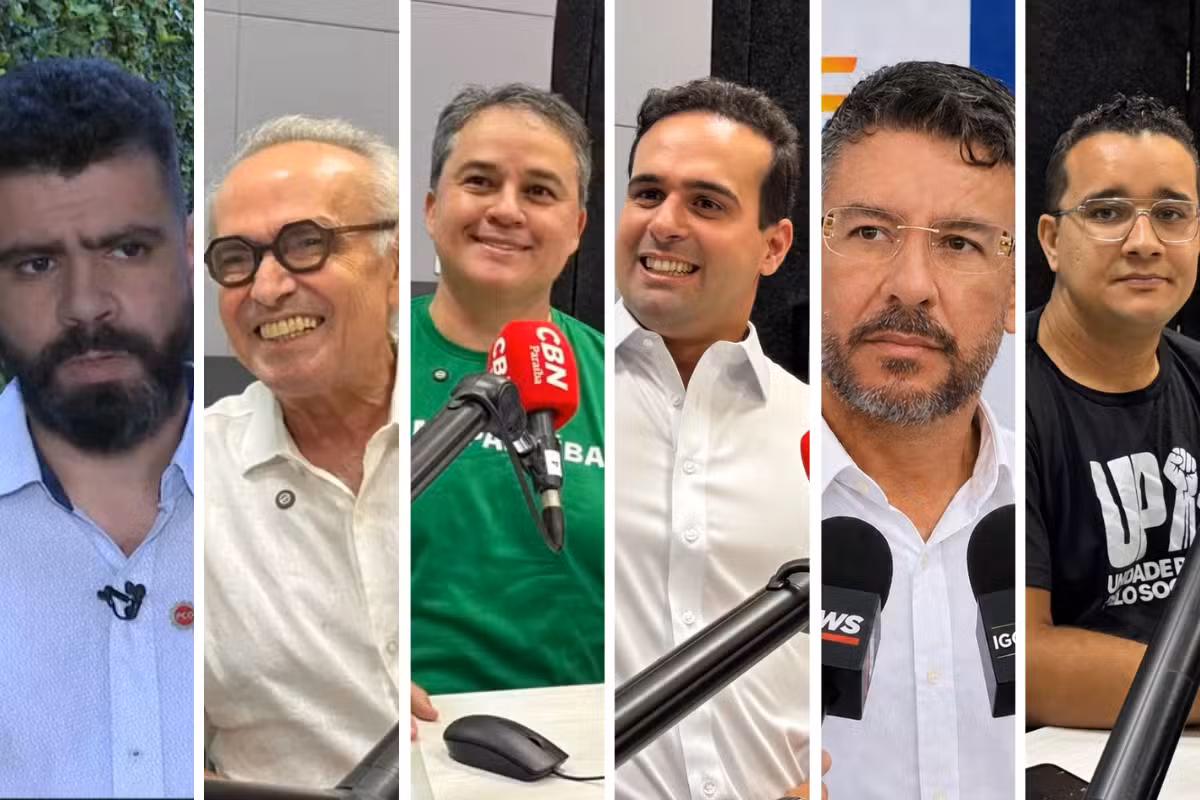 Desfile cívico, inauguração de comitê e presença em ato: veja como foi o dia dos candidatos ao governo da Paraíba