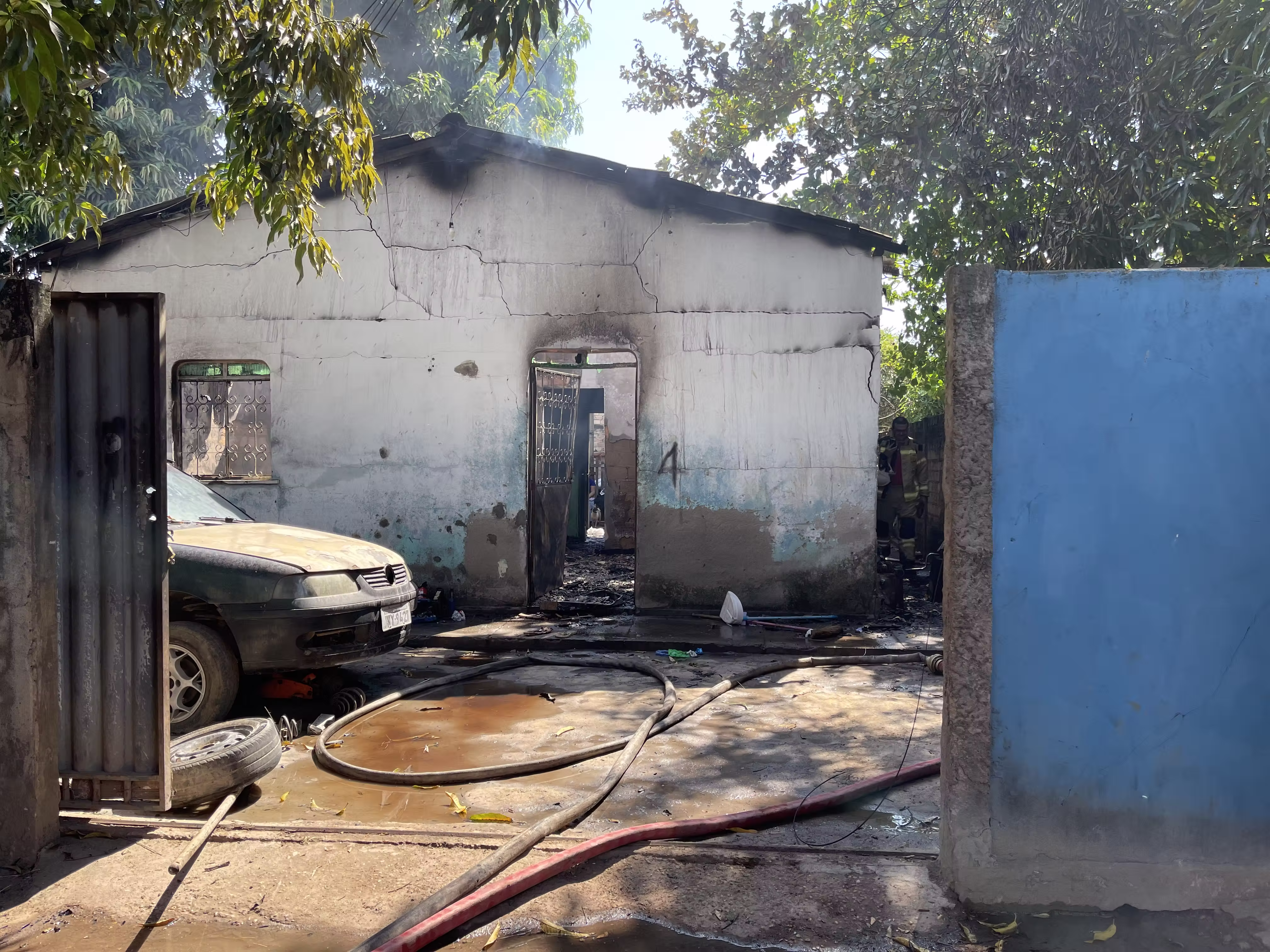 Incêndio destrói casa e móveis em Boa Vista
