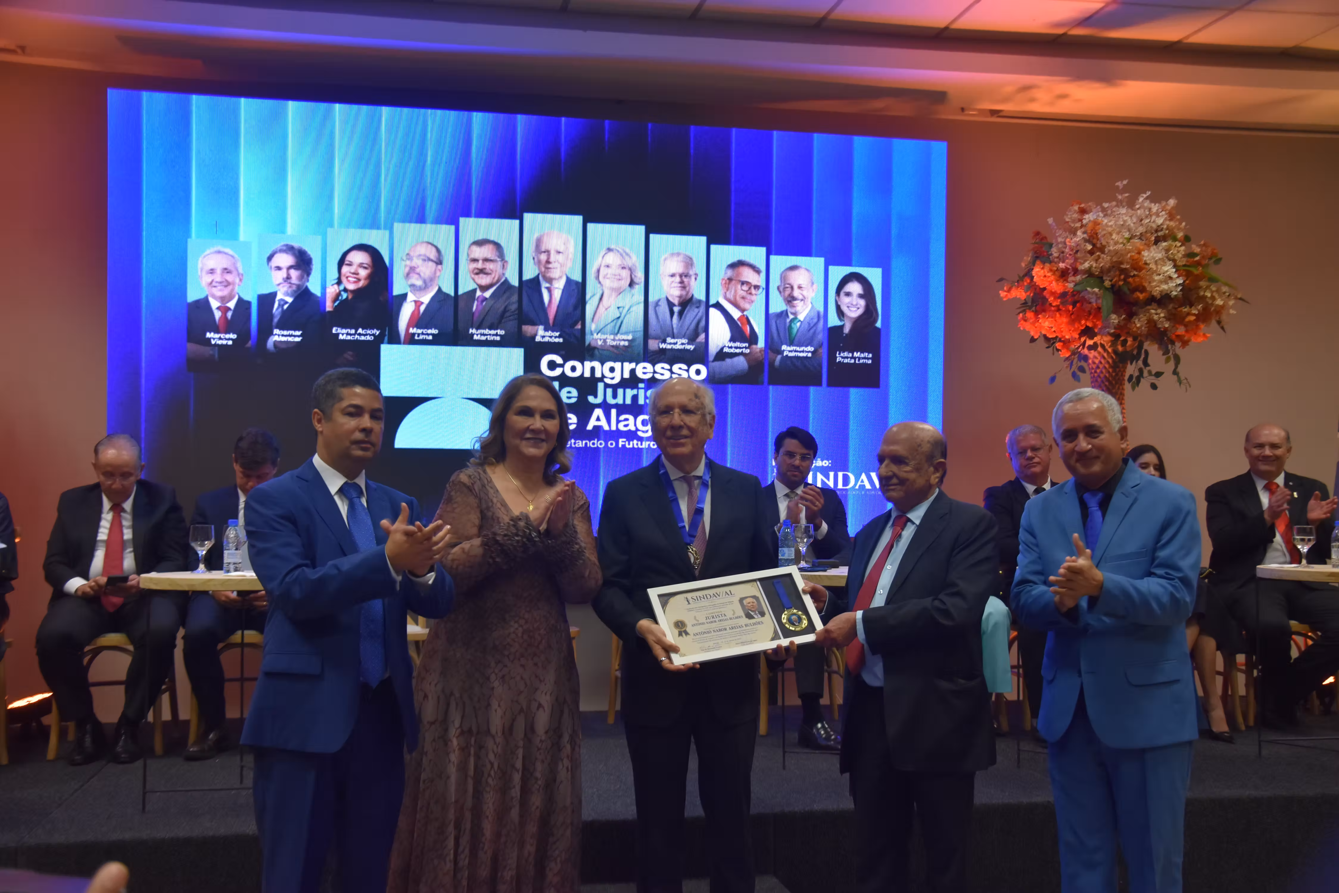 Sindav/AL cria comenda Nabor Bulhões em homenagem ao jurista alagoano