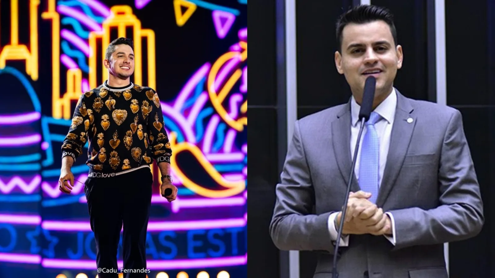 Deputado Yury do Paredão enviou emendas para shows de Jonas Esticado, que é sócio do parlamentar