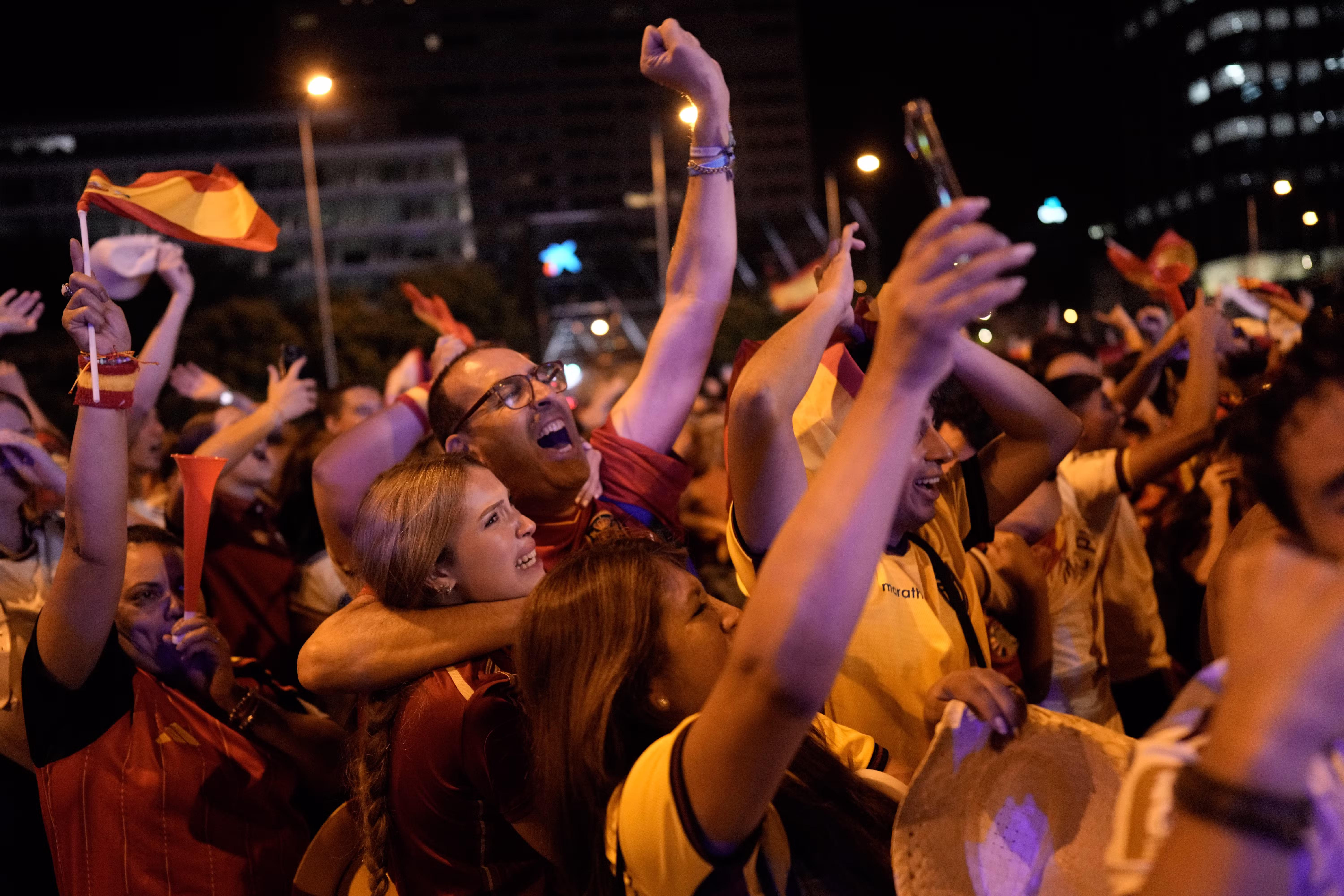Veja imagens da comemoração da Espanha após o título da Copa do Mundo de 2026