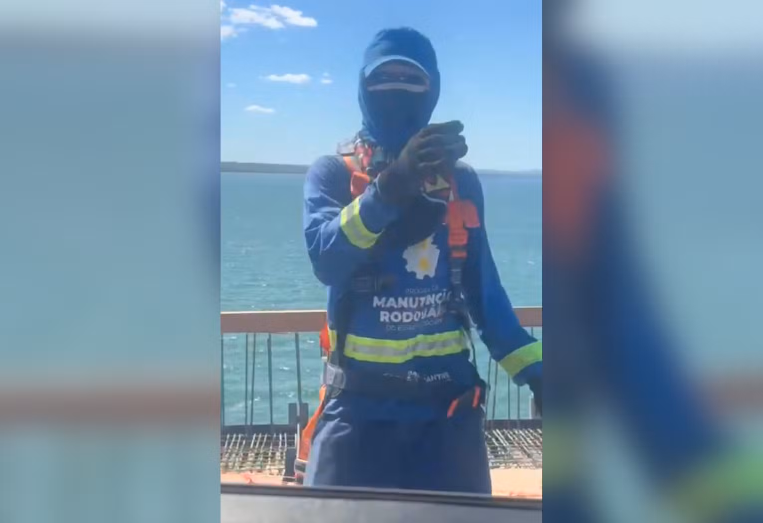 Trabalhador viraliza com ‘Passinho do Jamal?