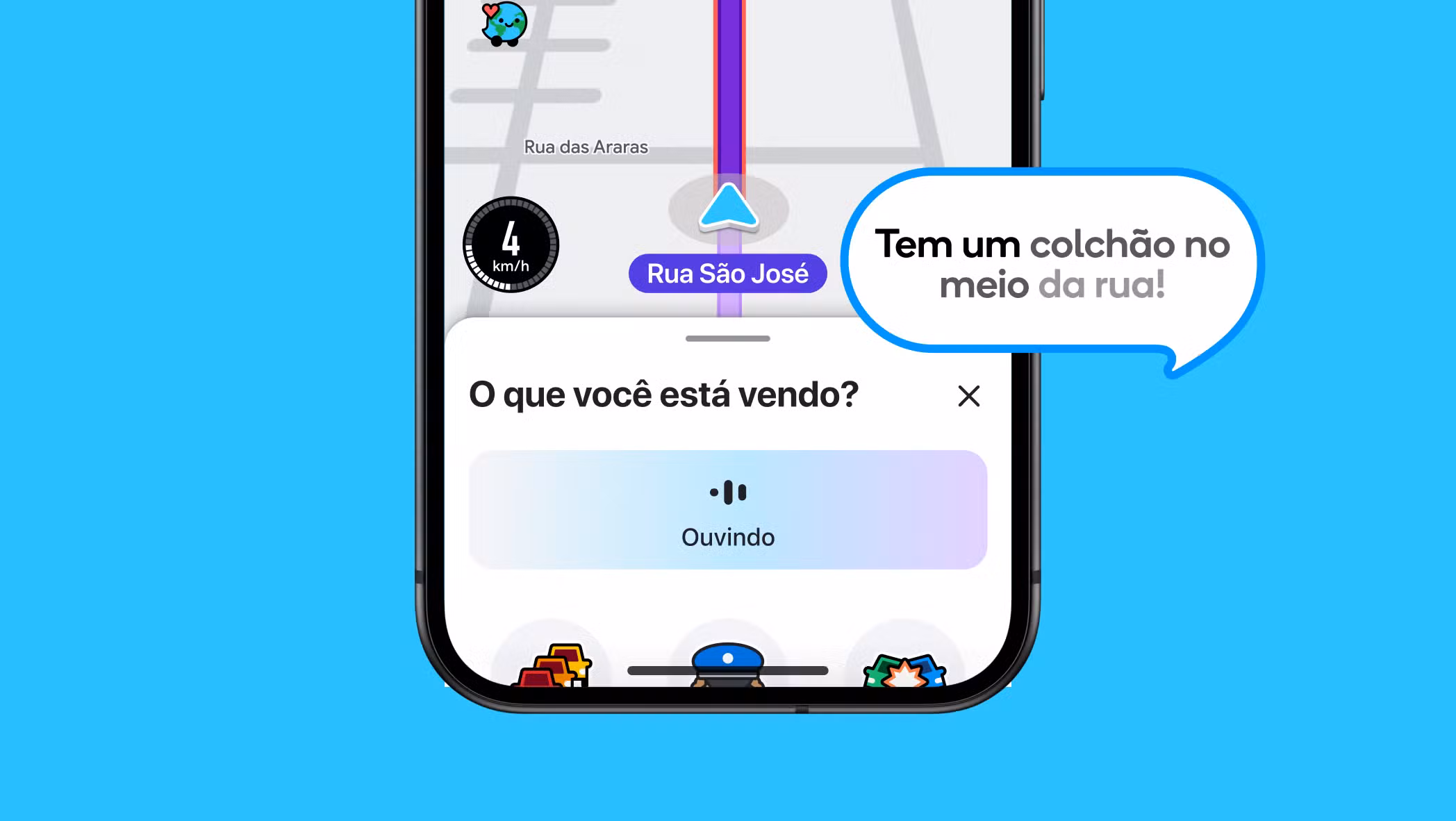 Waze ganha IA para motoristas conversarem com o app, modo moto e novo controle de voz no Brasil