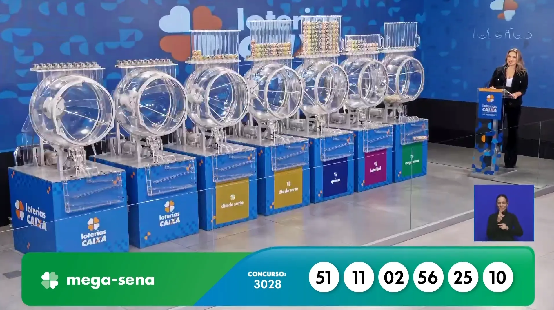 Mega-Sena, concurso 3028: confira os números sorteados