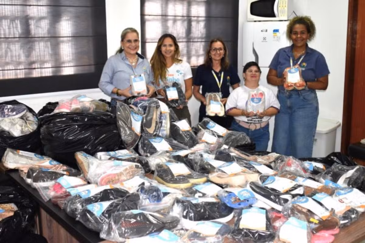 Campanha arrecada calçados para crianças e adultos com deficiência intelectual e múltipla em MS