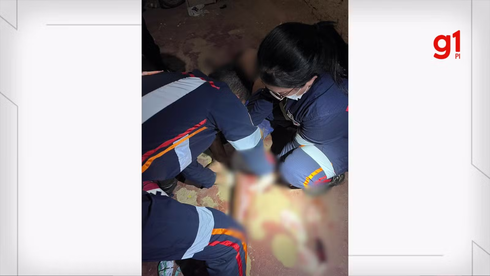 Suspeito de assediar e agredir cunhada e menina de 11 anos fica ferido após vítima se defender com foice no PI