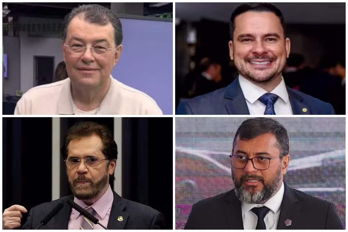 Quaest para o Senado no AM: Eduardo Braga, 27%; Capitão Alberto Neto, 17%; Plínio Valério, 14%; Wilson Lima, 13%