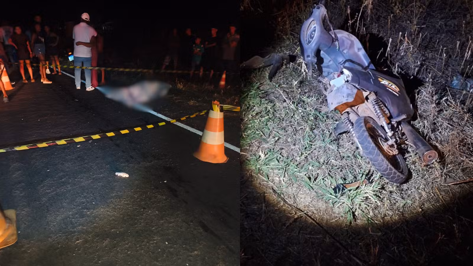 Passageira morre após moto ser atingida por picape na PI