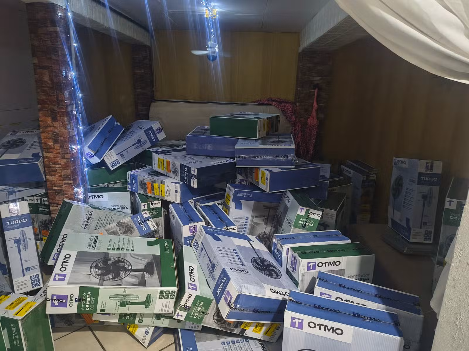 Carga de ventiladores é apreendida em Poá e sete pessoas são investigadas por desvio
