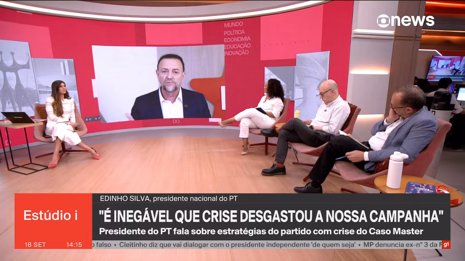 Coordenador da campanha de Lula admite desgaste eleitoral após crise no STF