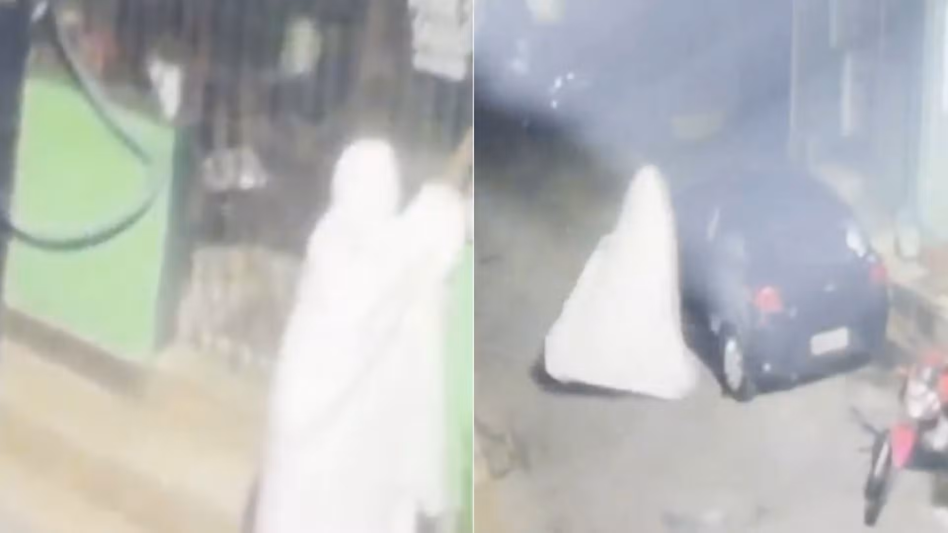 'Fantasma' é flagrado furtando orquídea de idosa em BH; VÍDEO