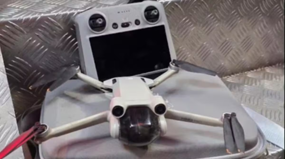 Drone não autorizado é identificado e apreendido por forças de segurança durante o Rock in Rio