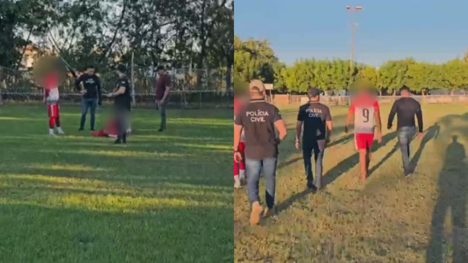 Chefe de facção criminosa é preso durante partida de futebol no interior do Ceará