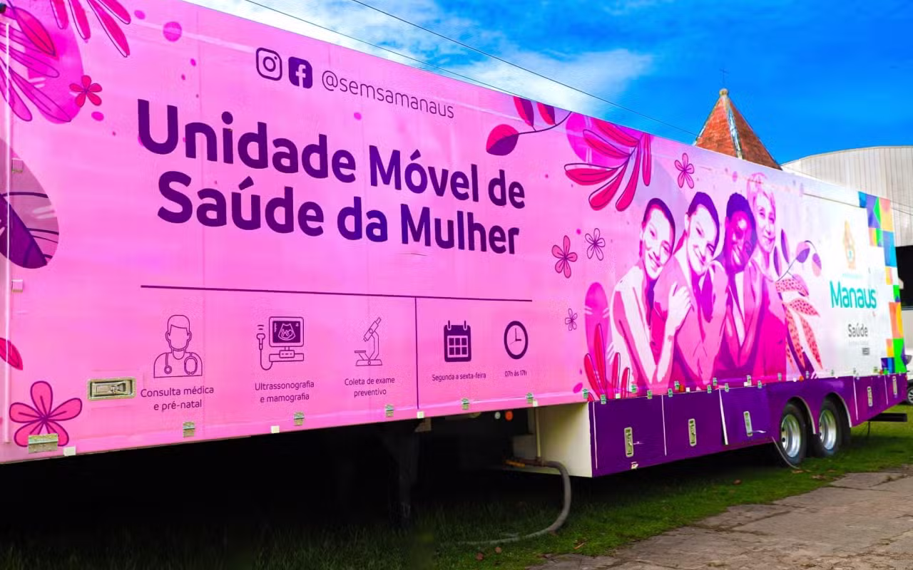 Unidade Móvel de Saúde da Mulher da Zona Oeste de Manaus passa a atender em novo local; confira endereços