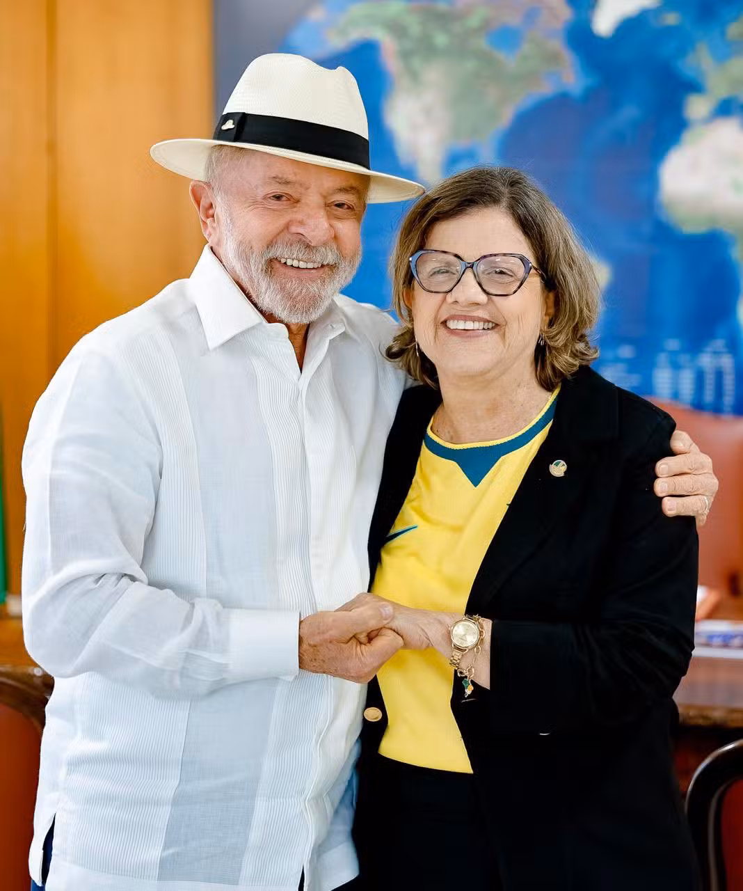 Lula se reúne com Teresa Leitão após senadora assumir liderança do governo
