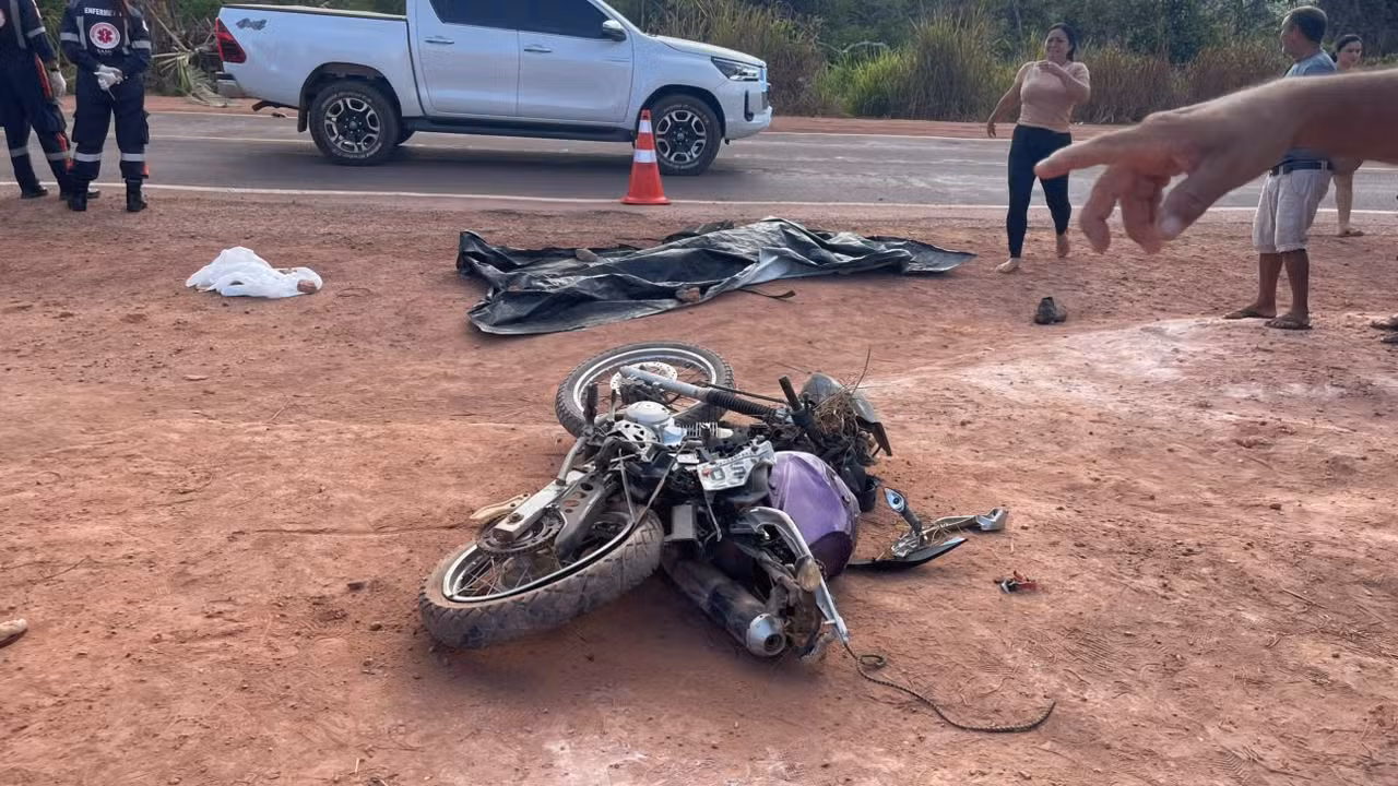Motorista envolvido em acidente com morte na BR