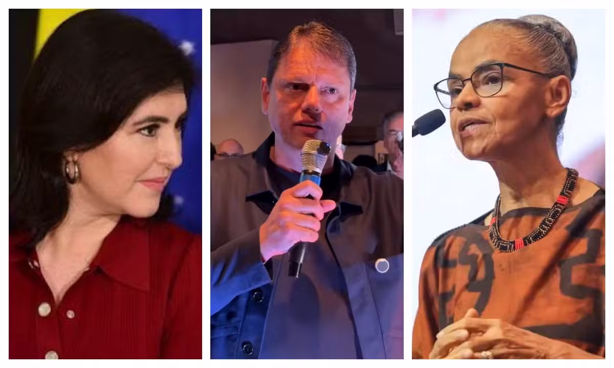 Carioca eleito em SP, Tarcísio critica Tebet e Marina Silva por se candidatarem no estado