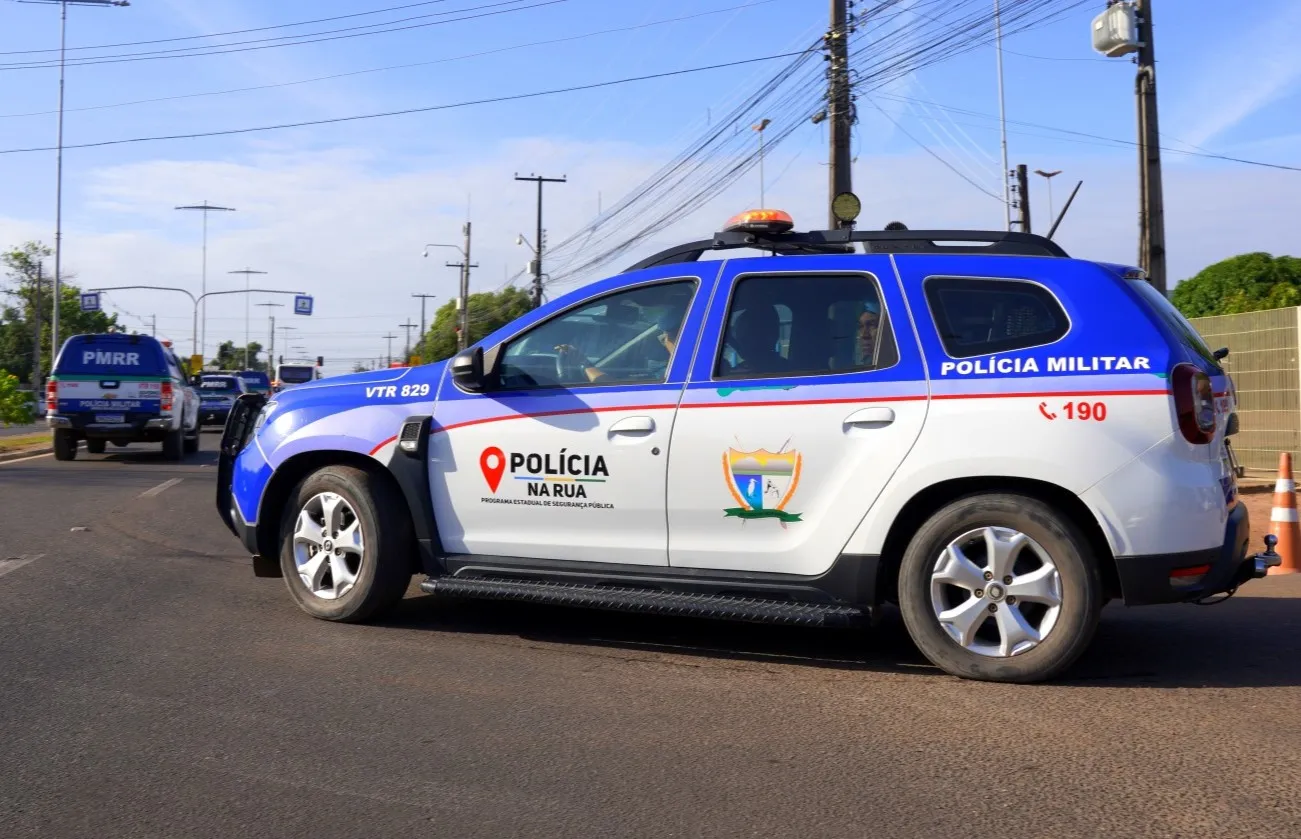 Jovens são detidos após fugirem de abordagem policial em Boa Vista
