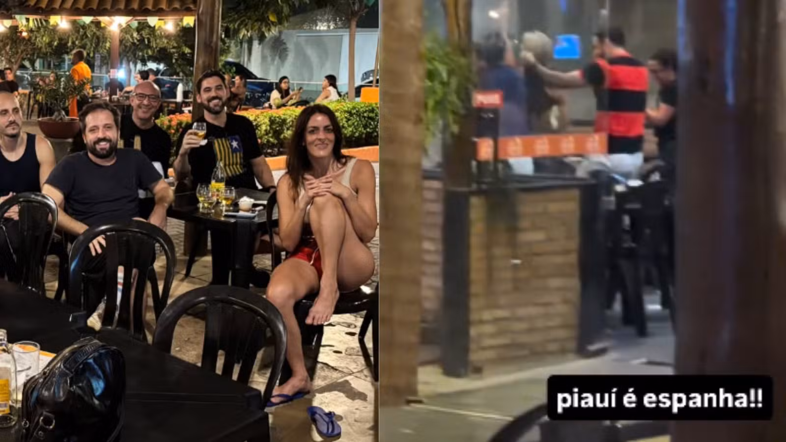 Gregório Duvivier assiste à final da Copa em restaurante em Teresina e brinca: 'Piauí é Espanha'