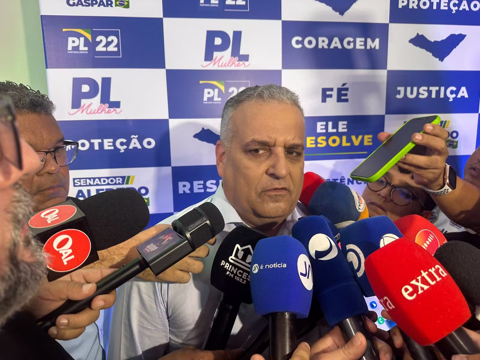 ANÁLISE: Escolha de Alfredo Gaspar como vice de Flávio Bolsonaro beneficia Lira em Alagoas