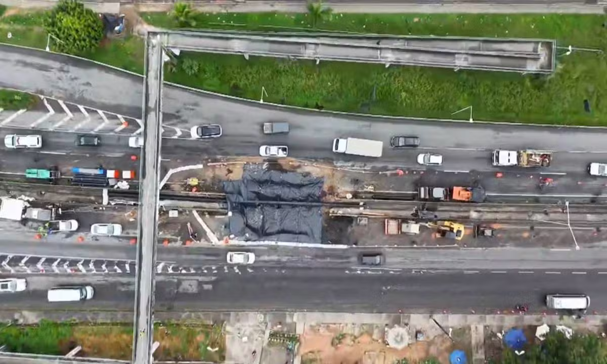 Dnit decreta situação de emergência na BR-324 após surgimento de cratera afetar trânsito na BA há uma semana