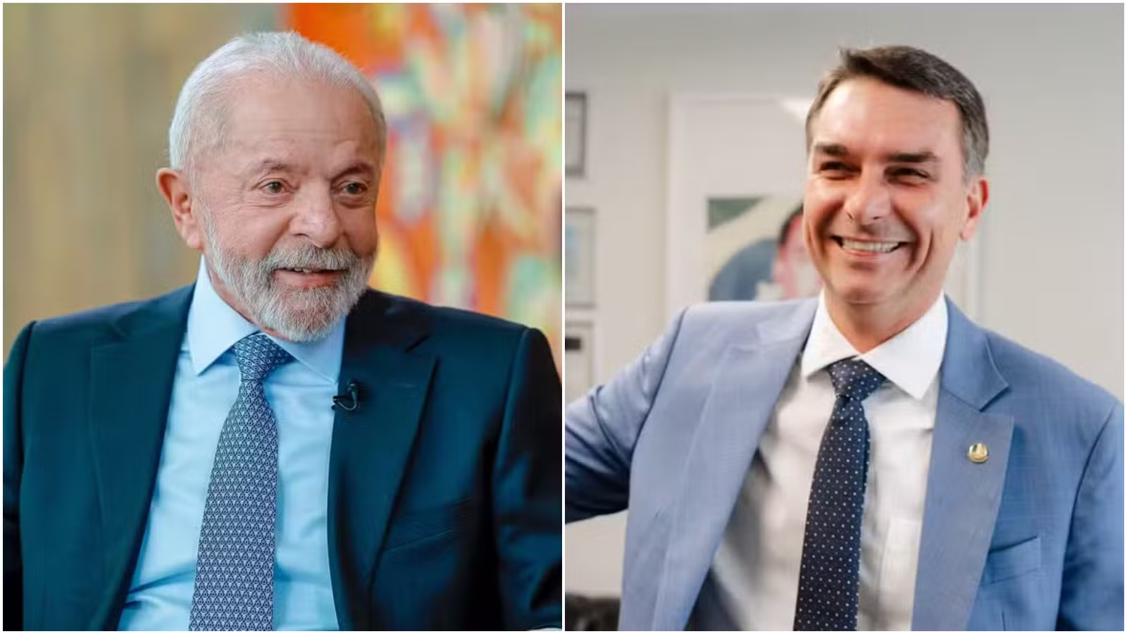Lula e Flávio Bolsonaro pedem votos durante convenções partidárias; saiba o que diz a lei