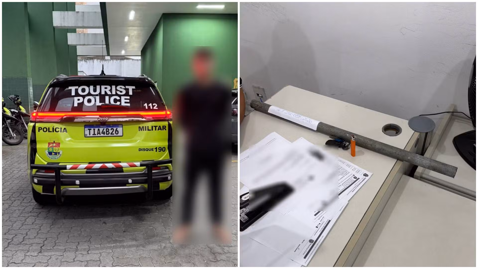 Homem tenta incendiar pizzaria na Beira