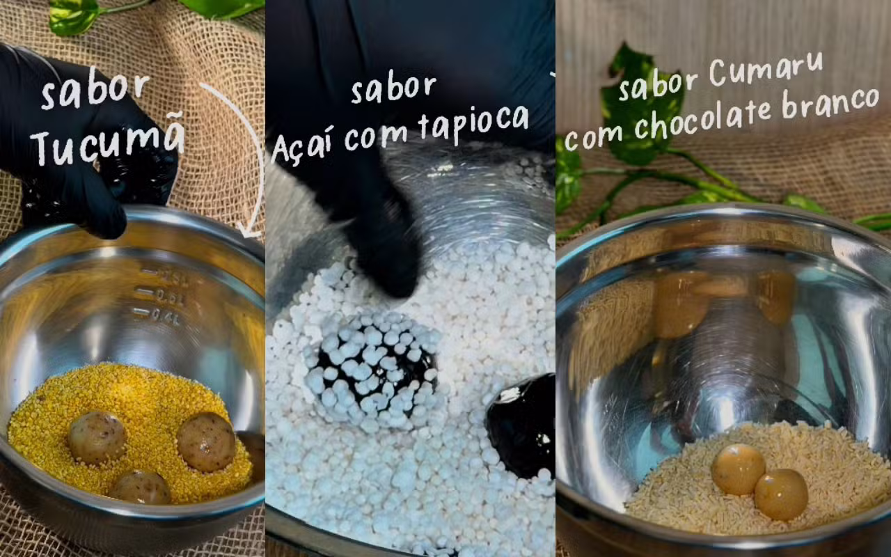 Açaí, tucumã e cumaru: os sabores da Amazônia que viraram brigadeiros nos 357 anos de Manaus