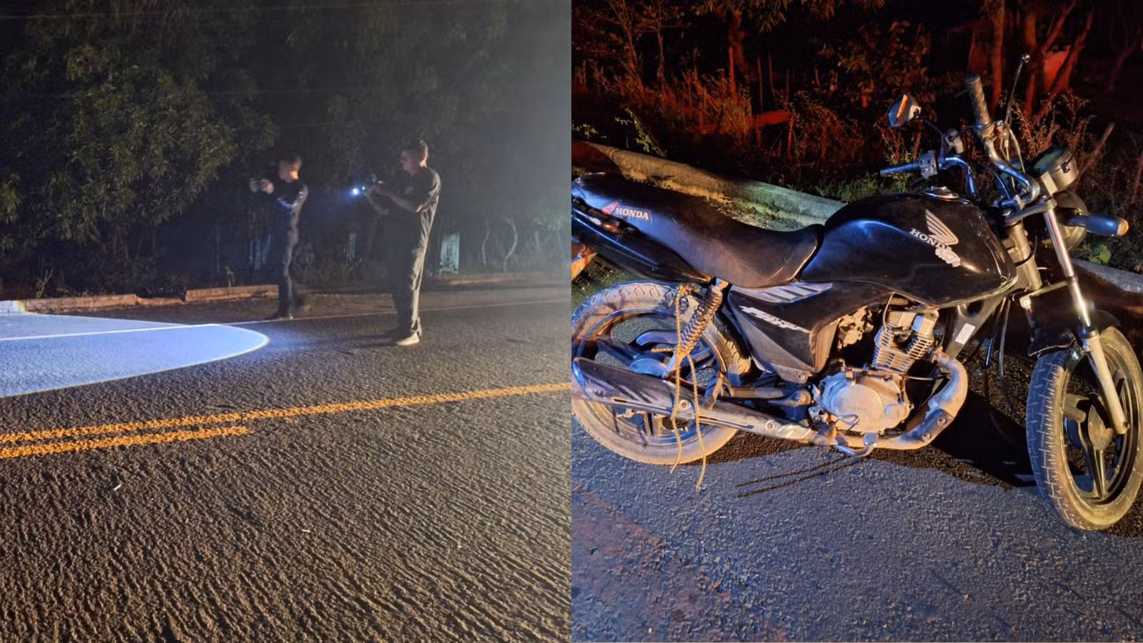 Motociclista morre e mulher fica ferida em acidente na Zona Sudeste de Teresina