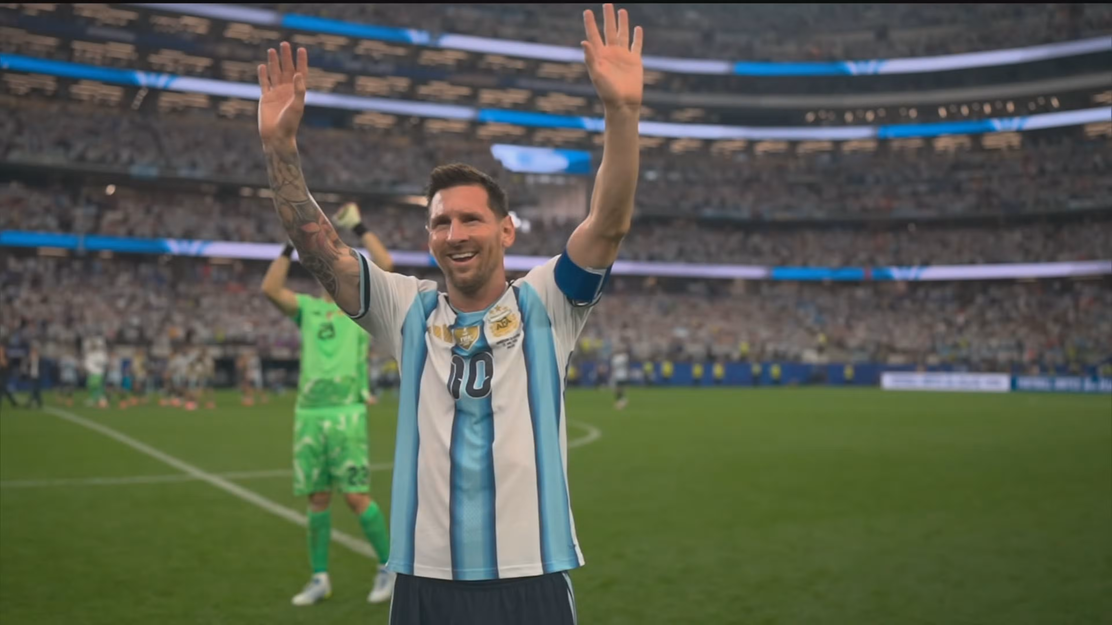 Lionel Messi se torna o maior artilheiro da história das Copas: 'Muita felicidade'