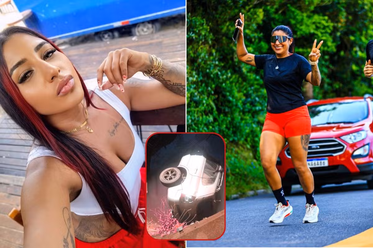 Passageira morta após carro cair em vala no litoral de SP era influenciadora fitness
