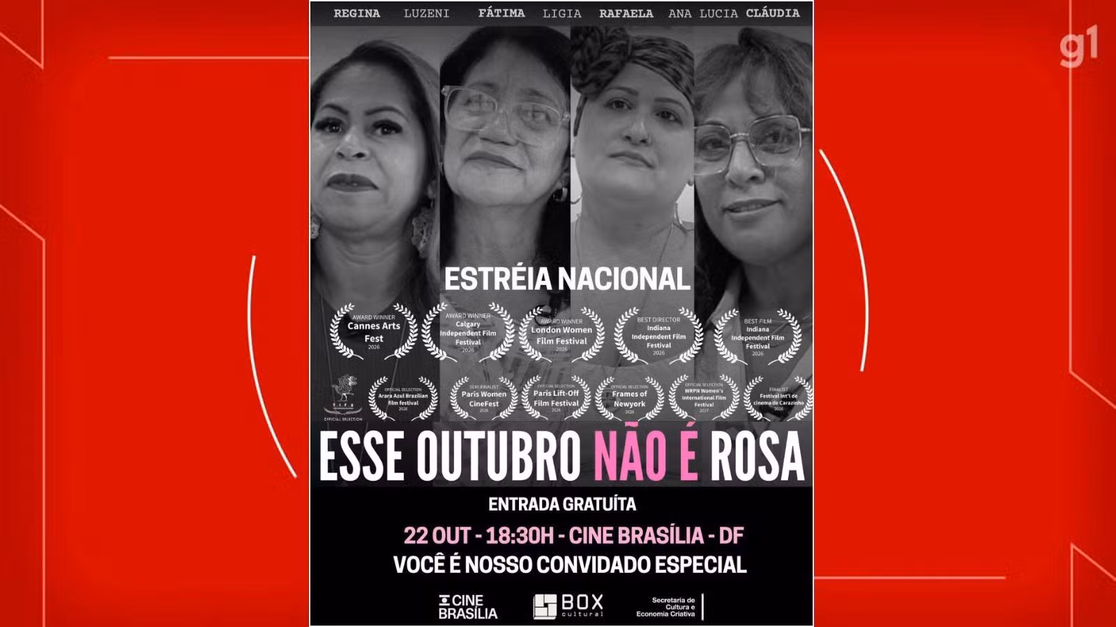 Documentário de Brasília mostra espera de mulheres com câncer de mama por tratamento no SUS