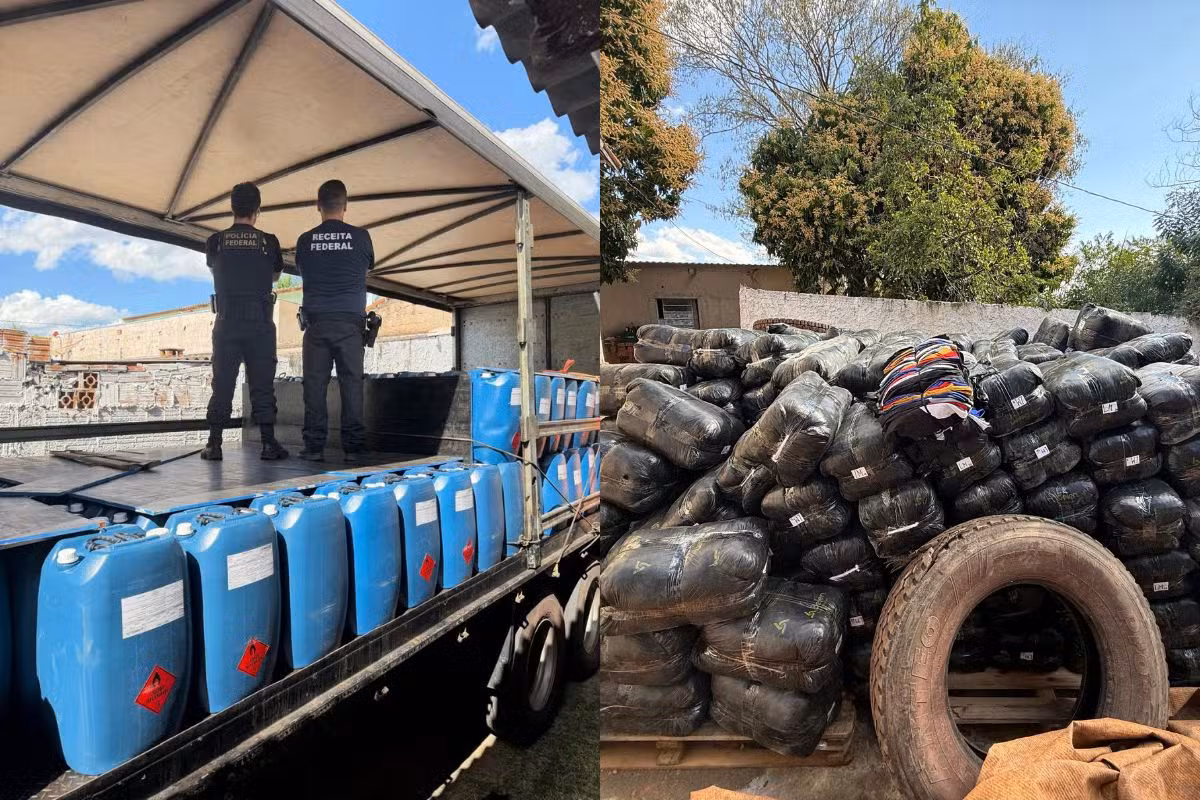 Insumo capaz de produzir 22 toneladas de cocaína é apreendido na fronteira com a Bolívia