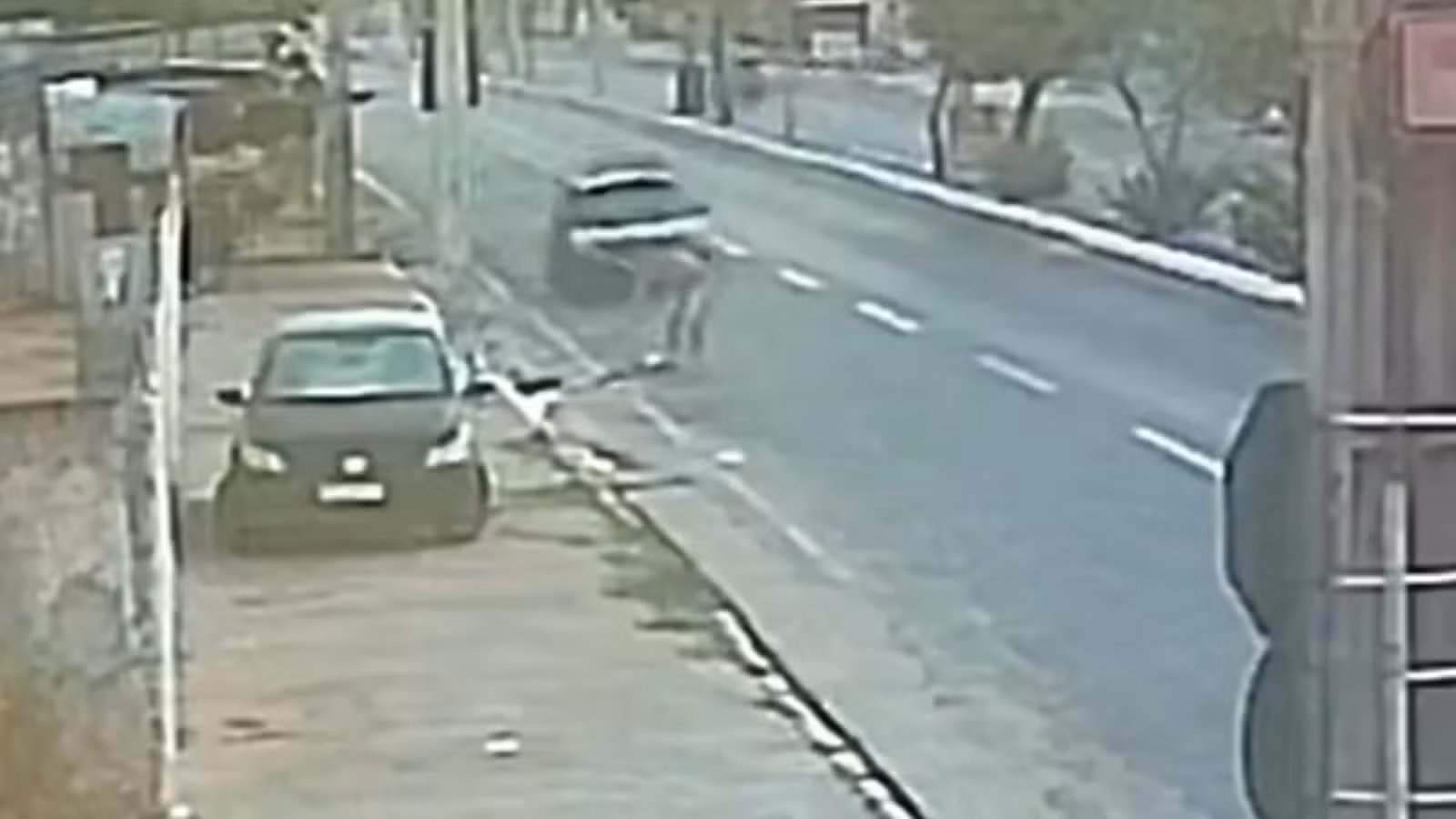 VÍDEO: Câmera registra atropelamento que matou vigia em Teresina