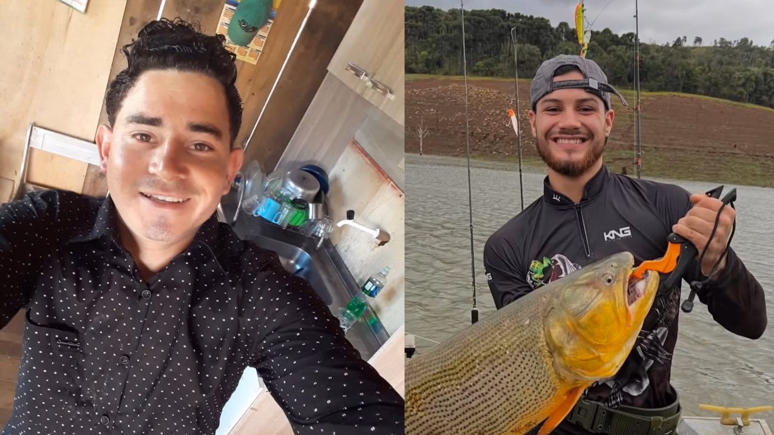 Amigos saem para pescar em açude e desaparecem no Paraná