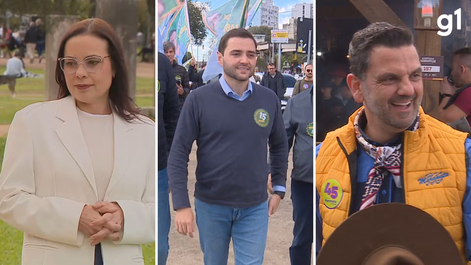 Eleições 2026: veja como foi o dia dos candidatos ao governo do RS nesta segunda