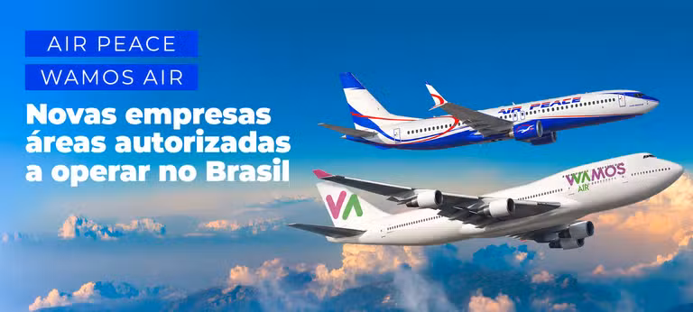 Brasil ganha duas novas companhias aéreas estrangeiras autorizadas a operar voos internacionais