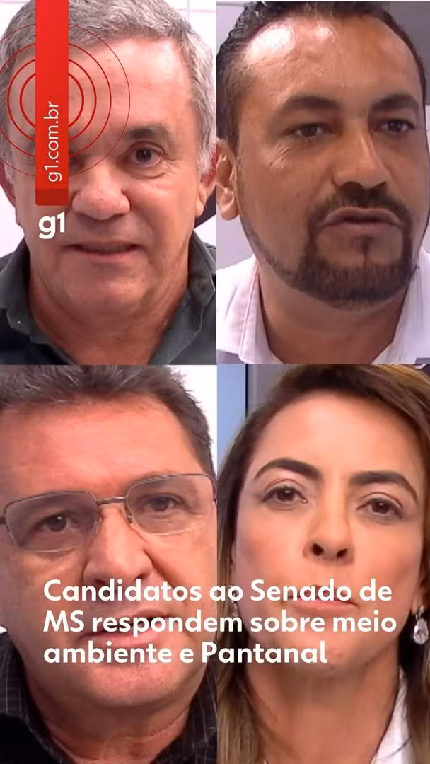 VÍDEOS: o que os candidatos ao Senado de MS disseram no debate do g1