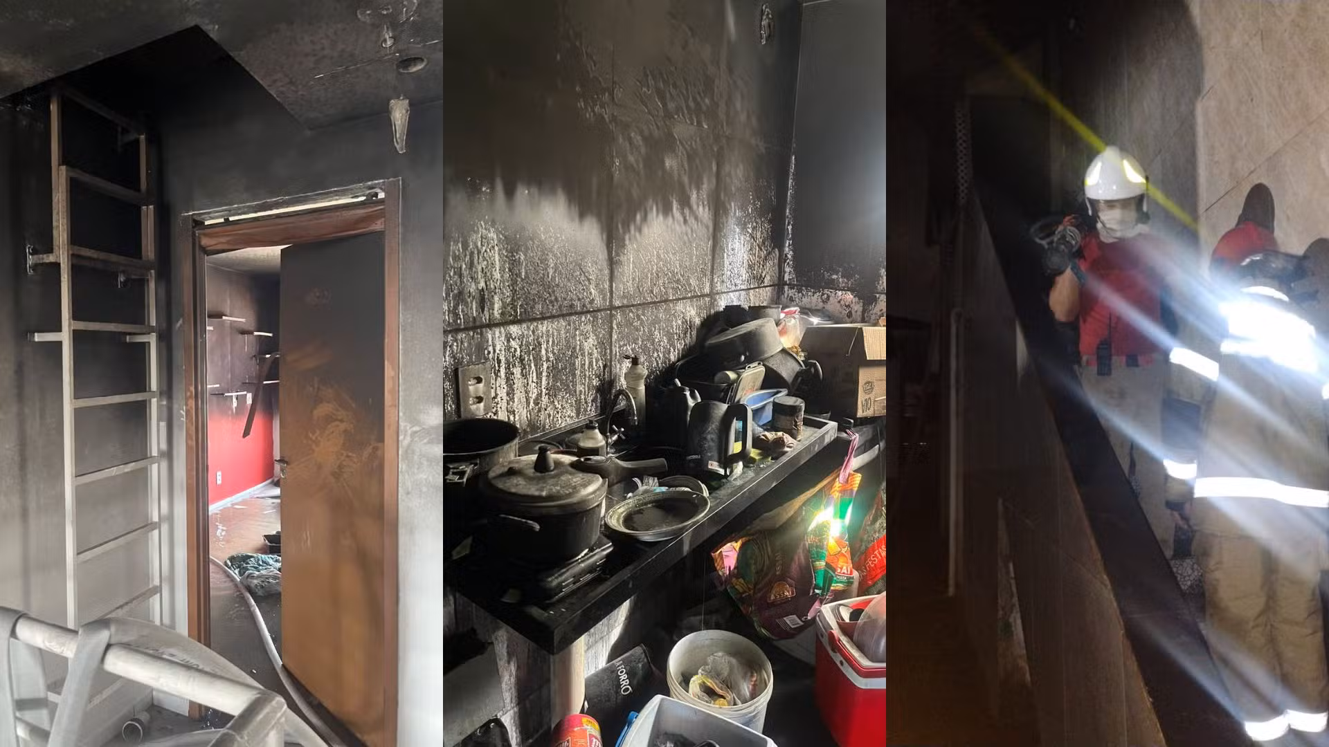 Incêndios destroem casa e apartamento em Campina Grande, na PB