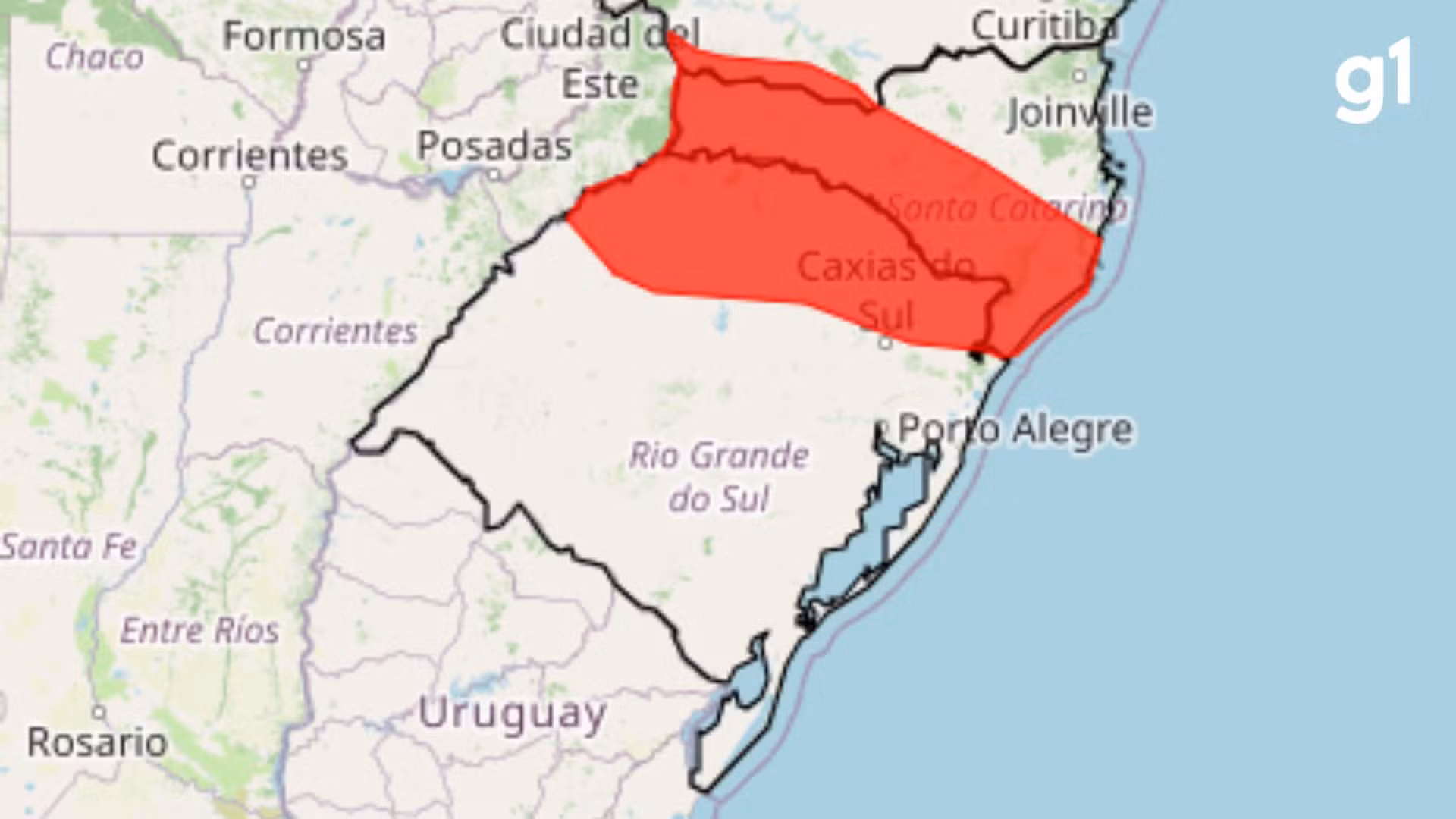 Dois dias após estragos causados por temporal, Inmet emite aviso vermelho de grande perigo para novas chuvas no RS