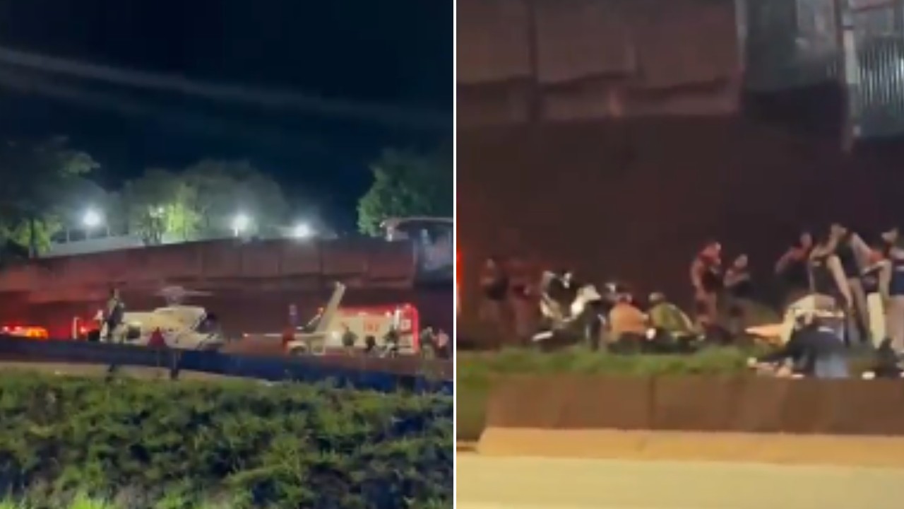 PM fica ferido durante perseguição a suspeito de furto de moto em BH