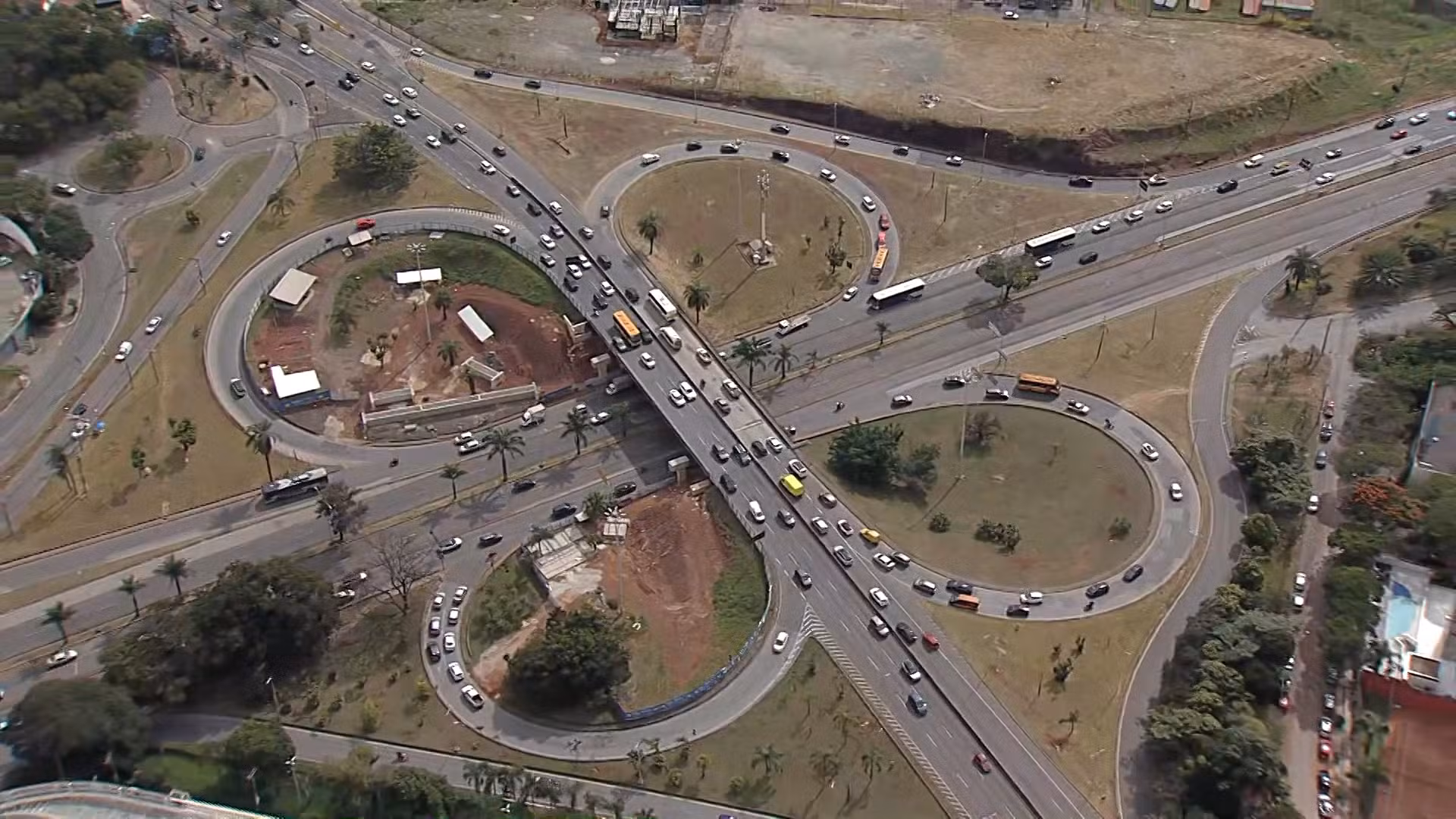 Obras no trevo do Belvedere serão retomadas nesta quarta