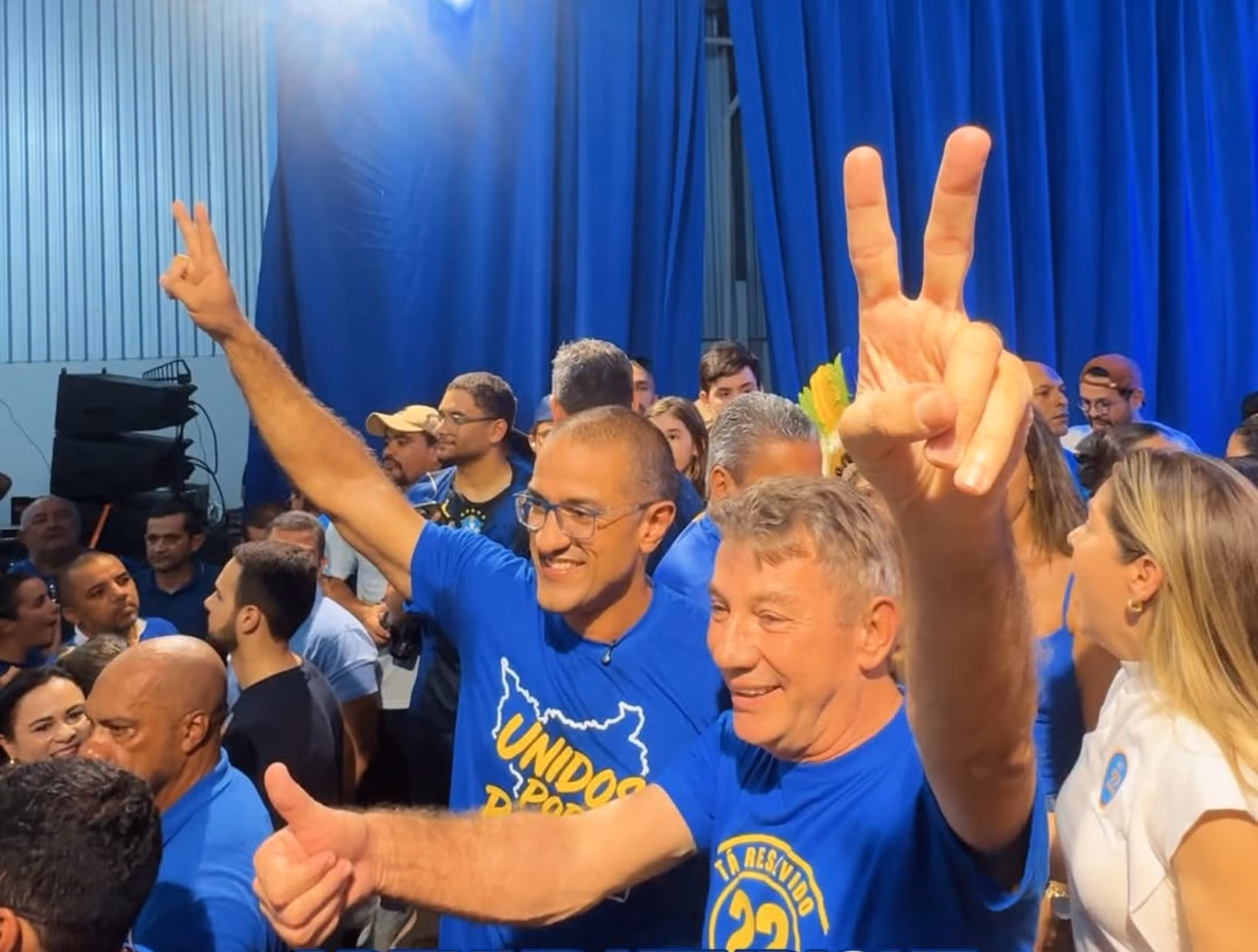 Arthur Henrique recebe quase mesmo número de votos de Denarium, principal apoiador na eleição