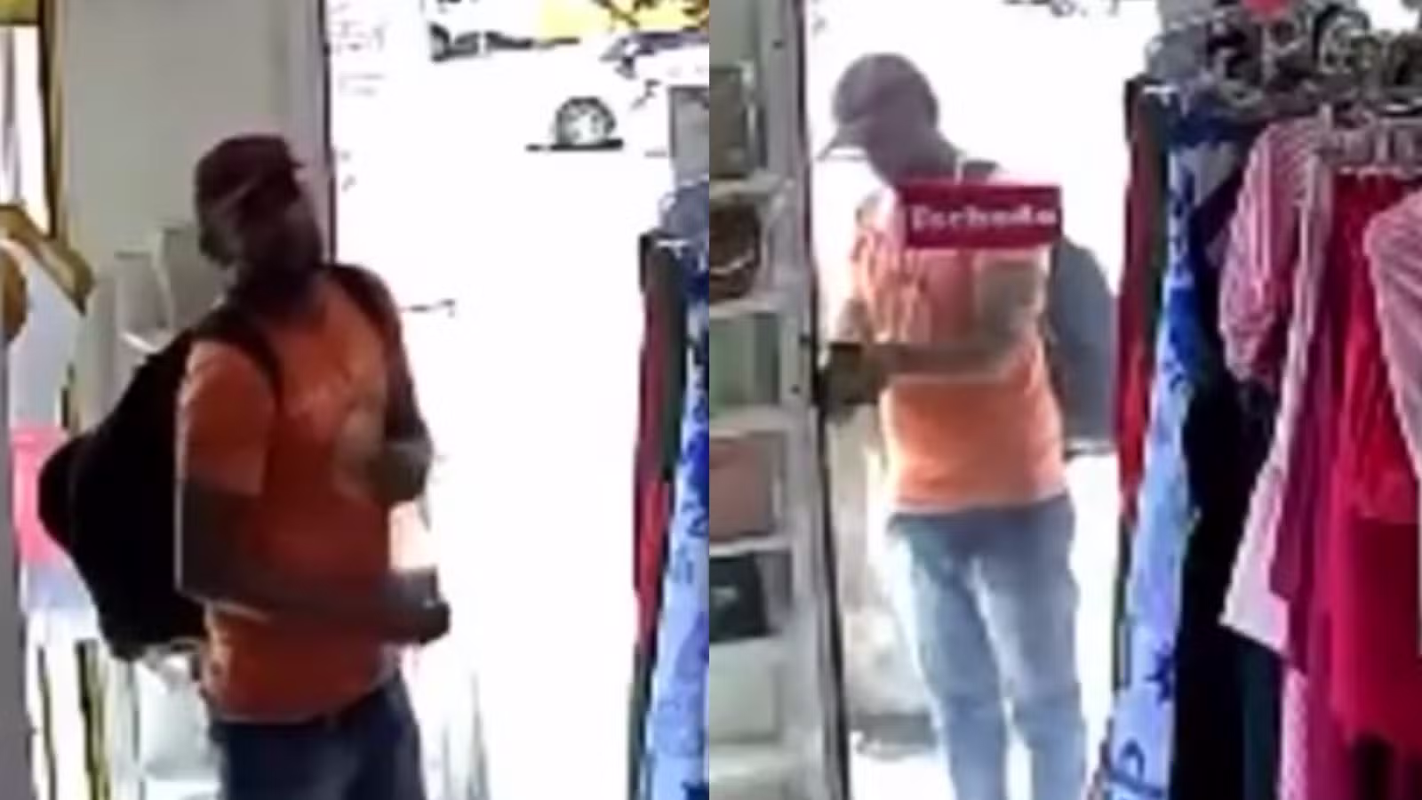 Vídeo: homem rouba loja, leva celular de funcionária e liga ameaçando voltar para estuprá
