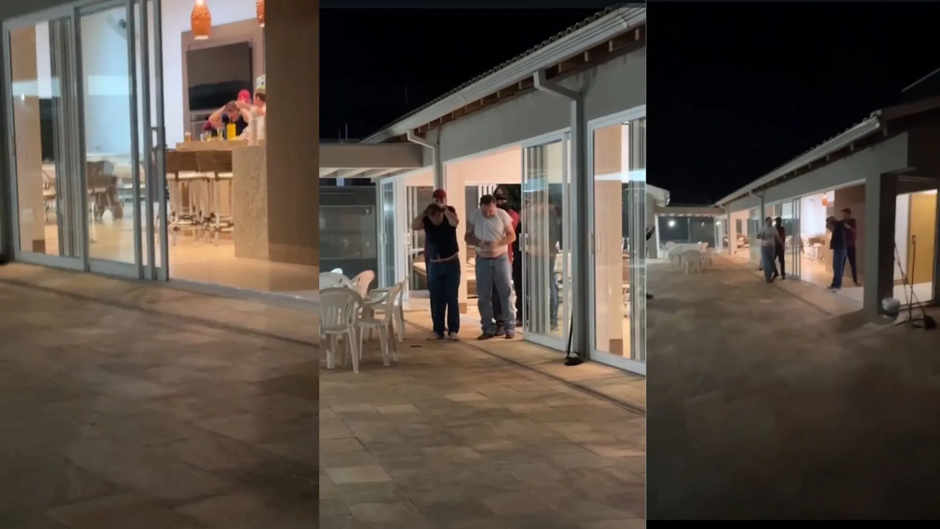 Criminosos fazem 10 pessoas reféns durante festa de aniversário em MT; vídeo