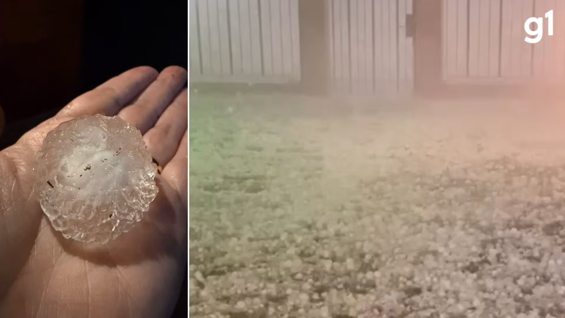 'Estamos sem teto', diz moradora após granizo danificar 3 mil casas em cidade do RS