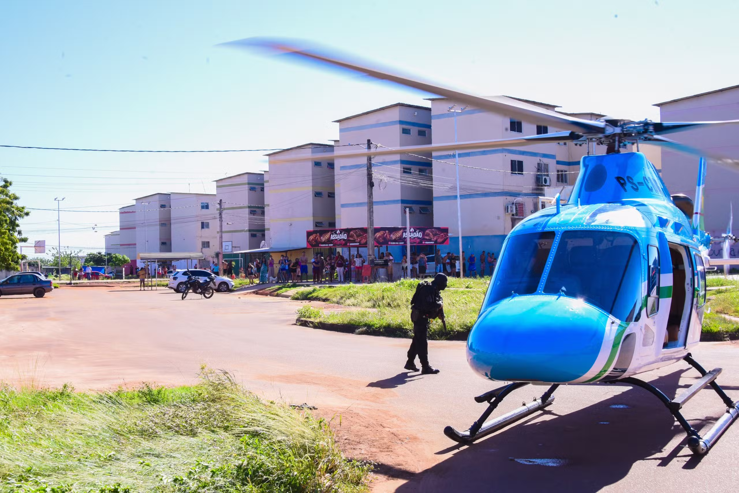PM deflagra operação 'Força Total' com mais de 100 policiais por dia e apoio até de helicóptero em RR