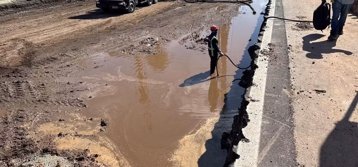 Avenida Liberdade: Ministério Público faz vistoria técnica após trecho ceder na Grande Belém