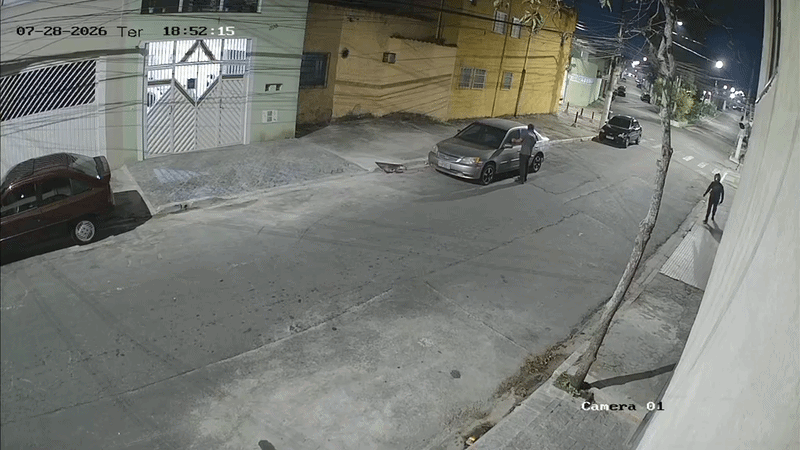Vídeo mostra homem sendo morto a tiros ao se preparar para entrar em carro em São Mateus